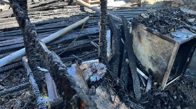 INCENDIU LA SÂNTĂMĂRIA ORLEA