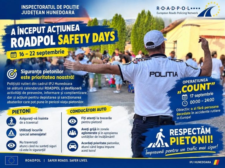 A ÎNCEPUT ROADPOL SAFETY DAYS