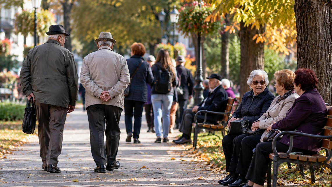 România îmbătrânește. Peste 20% din populație are cel puțin 65 de ani